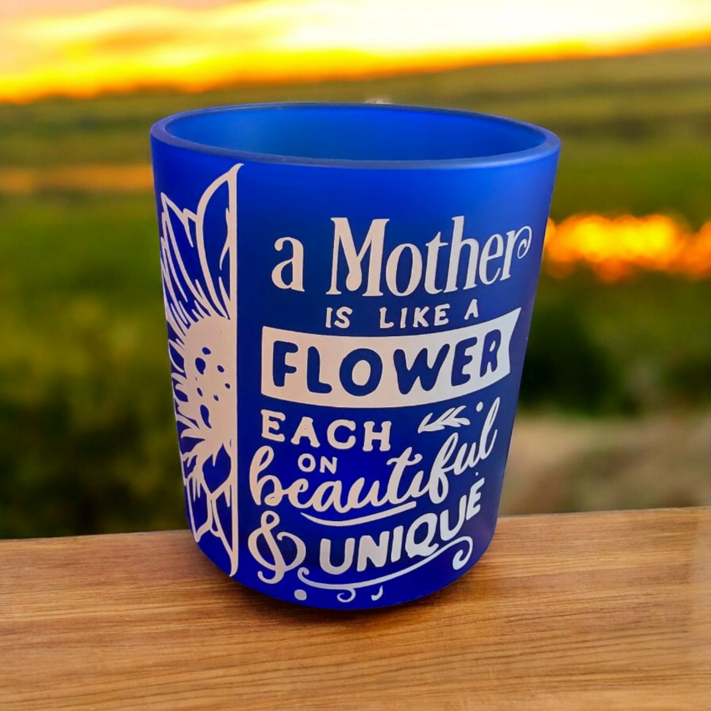 Mothers Day Gift Keepsake For Mom Scented Candle Soy Wax 14 oz Lavender sage