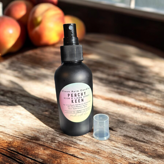 Real Peach Room And Linen Spray Odor Eliminator Air Freshener