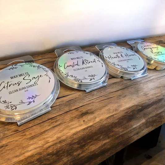 Wax Melt Citrus Sage Soy Wax With Mica